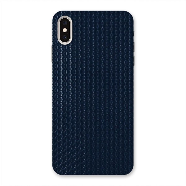 Blue Pattern Back Case for iPhone XS Max